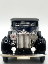 Vintage Solido 1939 Age D or Rolls Royce Phantom 111 Dark Blue Diecast Metal