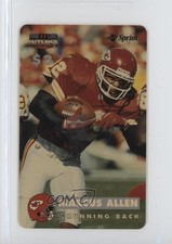 1996 Pro Line II Intense Sprint $3 Phone Cards /9455 Marcus Allen #48 HOF 0l2