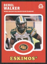 2016 Upper Deck CFL O-Pee-Chee #35 Derel Walker Edmonton Eskimos TW1060