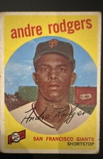 1959 Topps - Andre Rodgers #216 White Back