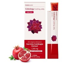 Foodology Coleology Cutting Jelly Garcinia Cambogia Extract Pomegranate 10ct