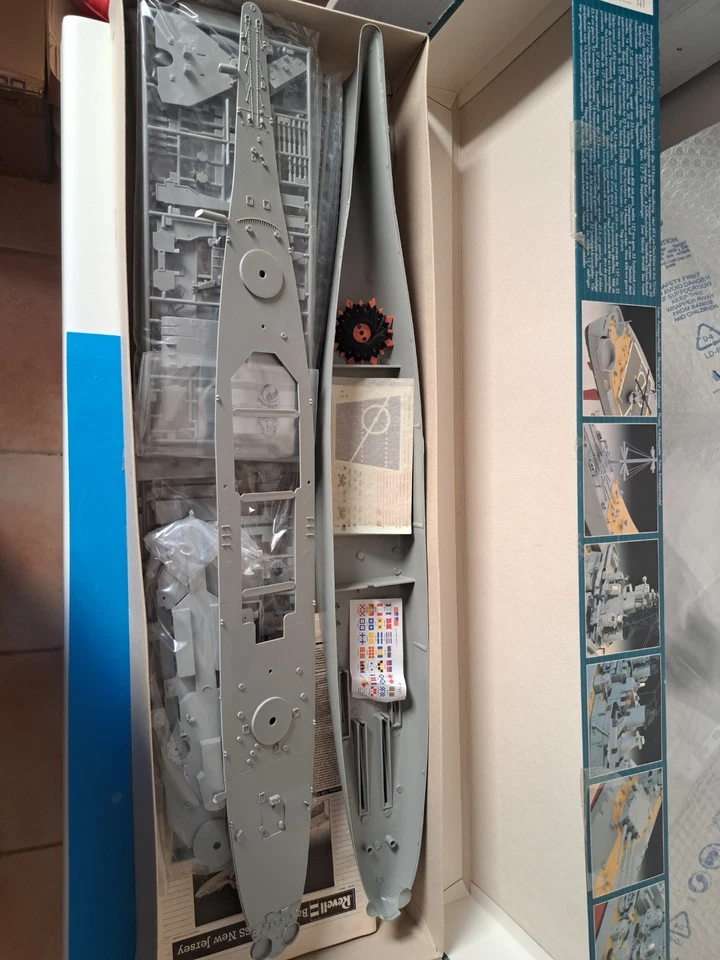 Nave Uss New jersey Revell 1/350 - Immagine 3 di 3