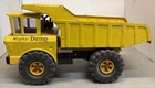 Vintage 1960s Mighty Tonka Dump Truck Yellow Pressed Steel