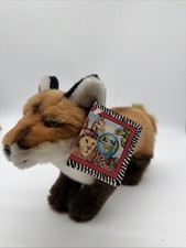 Vintage K m Red Fox With Tags 1994