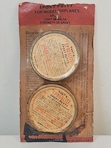 Epoxy Putty For Model Airplanes A&B. USA Read Please