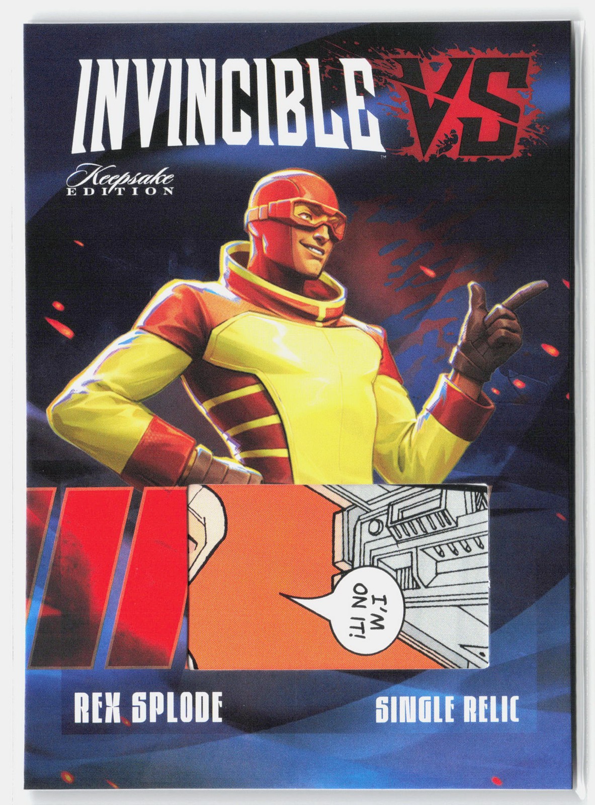 2026 Keepsake Invincible VS Rex Splode #159 Relic