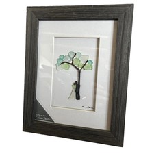 Demdaco Sharon Nowlan 'In Your Arms' Sea Glass Style Framed Wall Art