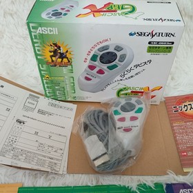 ASCII Sega Saturn Grip X Controller Derby Stallion Edition with Manual Japan