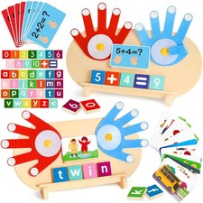 2 in 1 Preschool Learning Toys for Toddlers 2-4, Montessori Toys for 3-5 Boys Gi