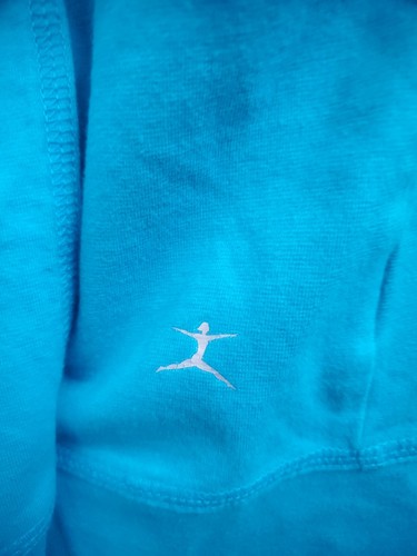 Danskin Women's Turquoise Blue Hooded Jacket, size M - Picture 4 of 7