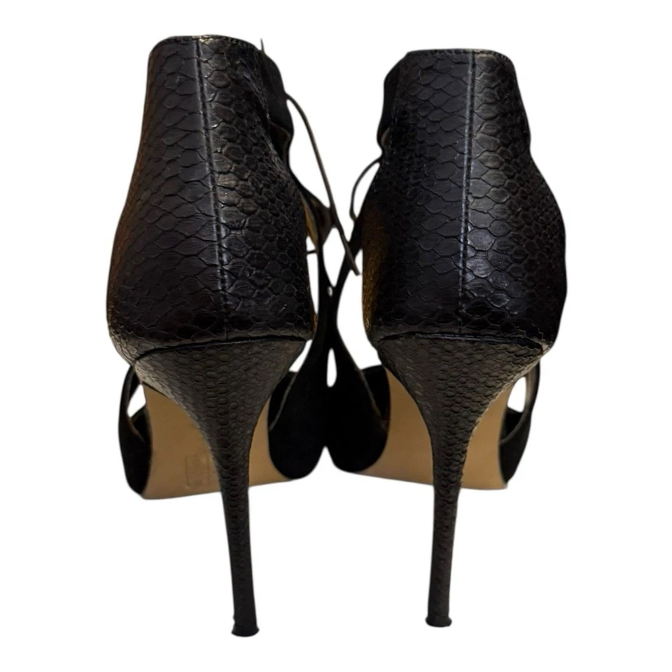 TOPSHOP Genie Lace-Up Pump Heels sandals sz 40/ US 9 - Image 4 of 4