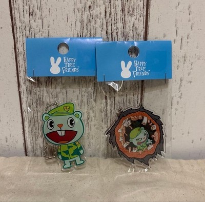 Happy Tree Friends Acrylic Ball Chain Flippy Set [Unused]