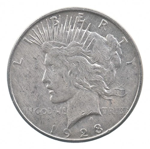 1923-D Peace Dollar — photo from another recent sale