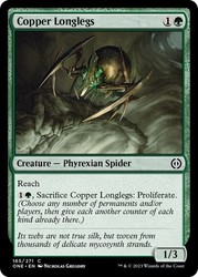 Copper Longlegs - Phyrexia: All Will Be One #165 Common