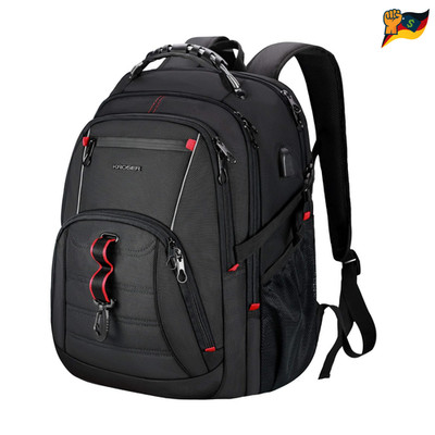 KROSER Laptop Tasche 17,3 Zoll Multifunktional Wasserdicht
