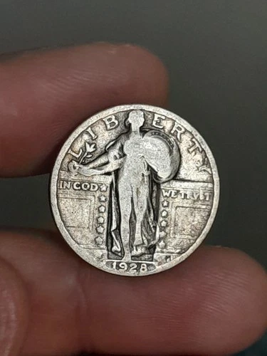 1928- P Standing Liberty Quarter Dollar #2