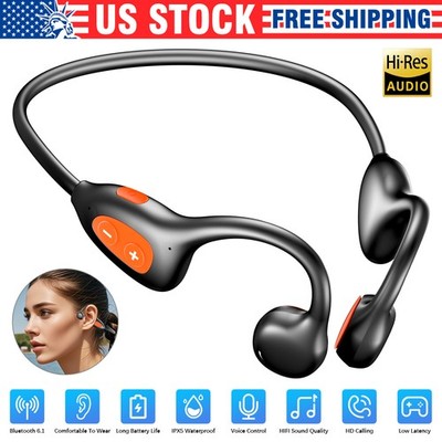 Air Conduction Bluetooth 6.1 Headphones Wireless Earbuds Outdoor Sport Headset