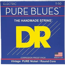 DR Strings PHR11 Pure Blues Nickel Heavy Electric Guitar Strings