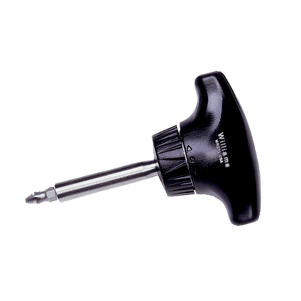Williams WRST1 T Handle Ratcheting Screwdriver, 2-Inch
