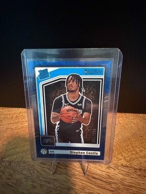Donruss Rated Rookie Stephon Castle 5/299 amazing card for the ROTY