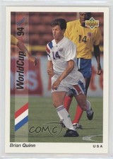1993 Upper Deck World Cup 94 Preview English/Spanish Brian Quinn #14 1md