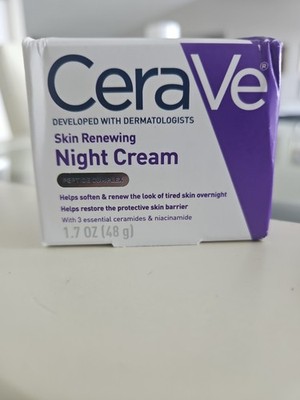 CeraVe Skin Renewing Peptide Complex Night Cream 1.7oz Face Moisturizer