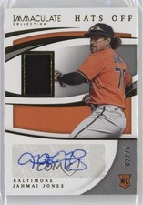 2021 Panini Immaculate Hats Off 2/75 Jahmai Jones #HO-JJ Auto ll2