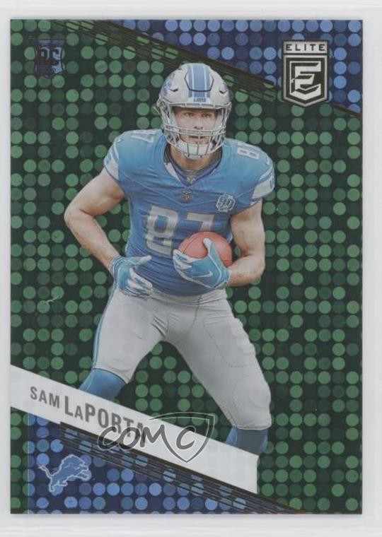 2023 Panini Donruss Elite Rookies Green Disco Sam LaPorta #180 0b61