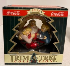 Coca-Cola Company 1953- 1996 The Pause That Refreshes Trim A Tree Collection