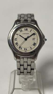 Cartier Cougar Panther Uhr - Ref. 120000R - Cartier Armband - gemischt