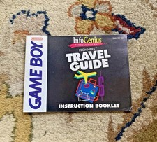 InfoGenius Productivity Pak: Frommer's Travel Guide (Nintendo Game Boy) Booklet