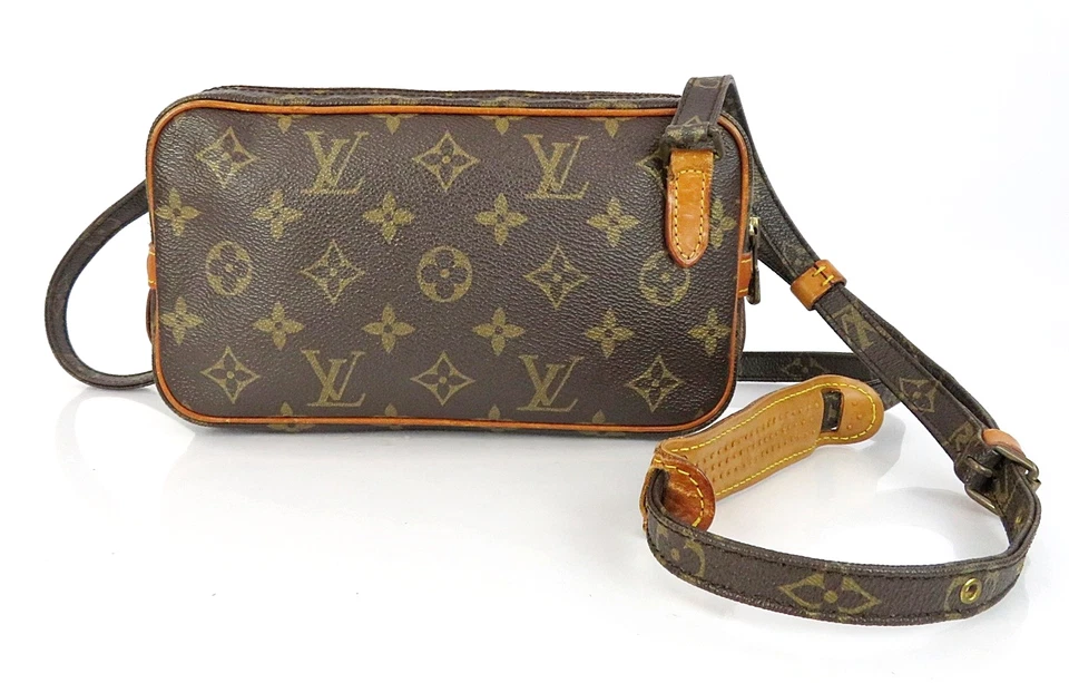 Auténtico Bolso Bandolera LOUIS VUITTON Marly Bandolera Monograma #62272 Foto 2 de 4