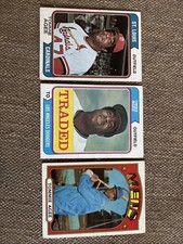 Tommie Agee 3 Card Lot - 1972 Topps #245 & 1974 Topps #630 & 630T