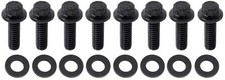 Chevrolet Small Block Wcast Aluminum Covers Black Oxide 12 Point Head 8 Piece Chevrolet Small Block Wcast Aluminum Covers Black Oxide 12 Point Head 8 Piece