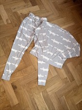 Immaculate Scion By Next Grey Mr Fox Pyjamas Size Xs 6-8