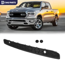 For 2019-2023 Dodge Ram 1500 Front Bumper Lower Grille Grill w/Sensor Hole Cover