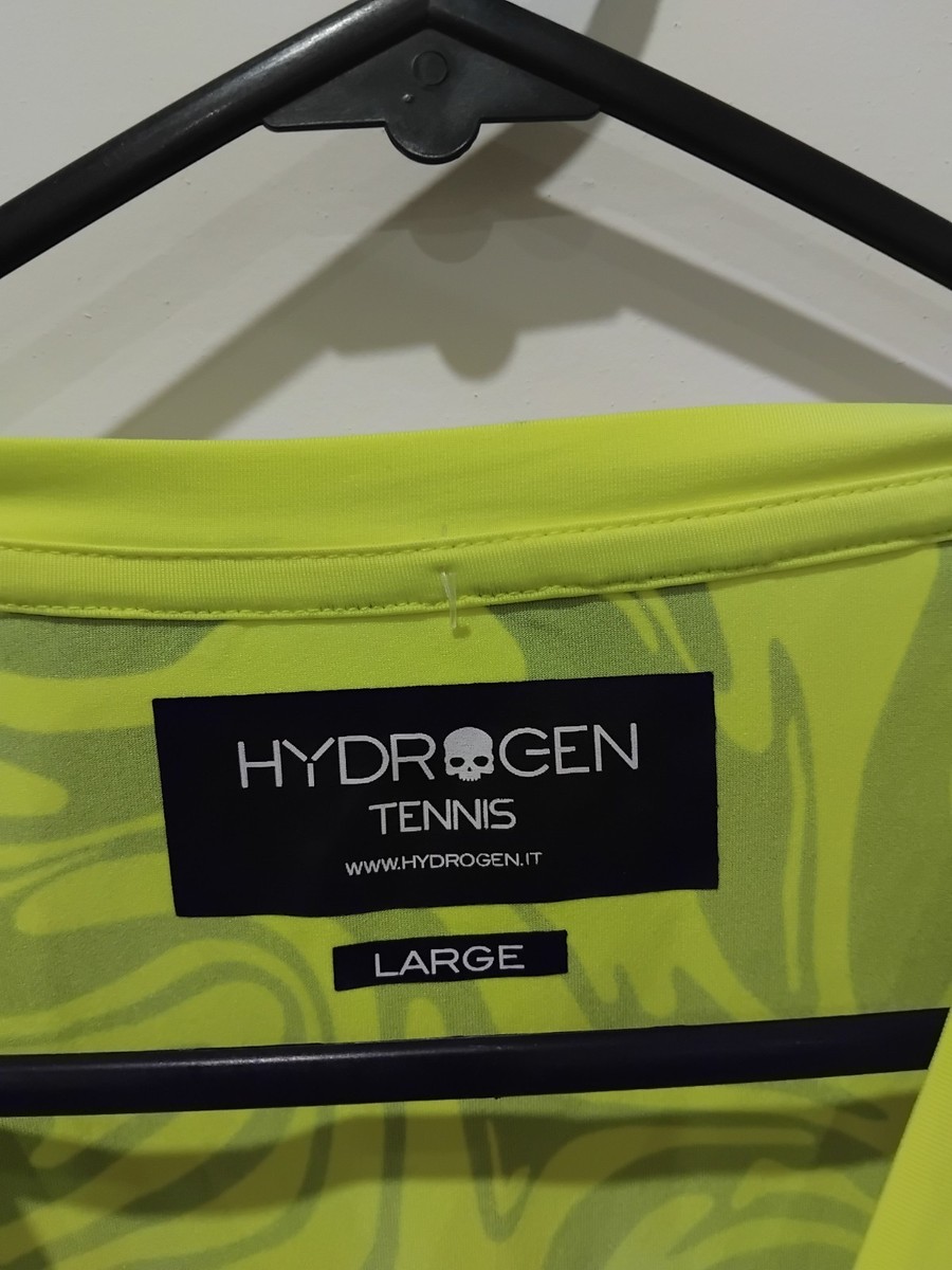 HYDROGEN TENNIS ストレッチナイロンジャージ　Lサイズ Hydrogen Tennis T-Shirt Large | eBay