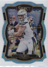 2017 Panini Select Premier Level Die-Cut Light Blue Prizm 24/99 Joey Bosa xr1