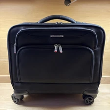 Samsonite Xenon 3.0 Spinner Mobile Office Bag, Laptop Carry-On, Black 