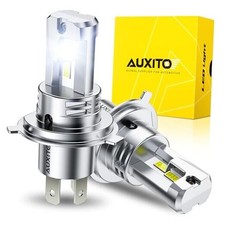 H4 9003 Bulbs,900 Brighter 50000LM Ultra-Bright, Plug N H4/9003/HB2-White
