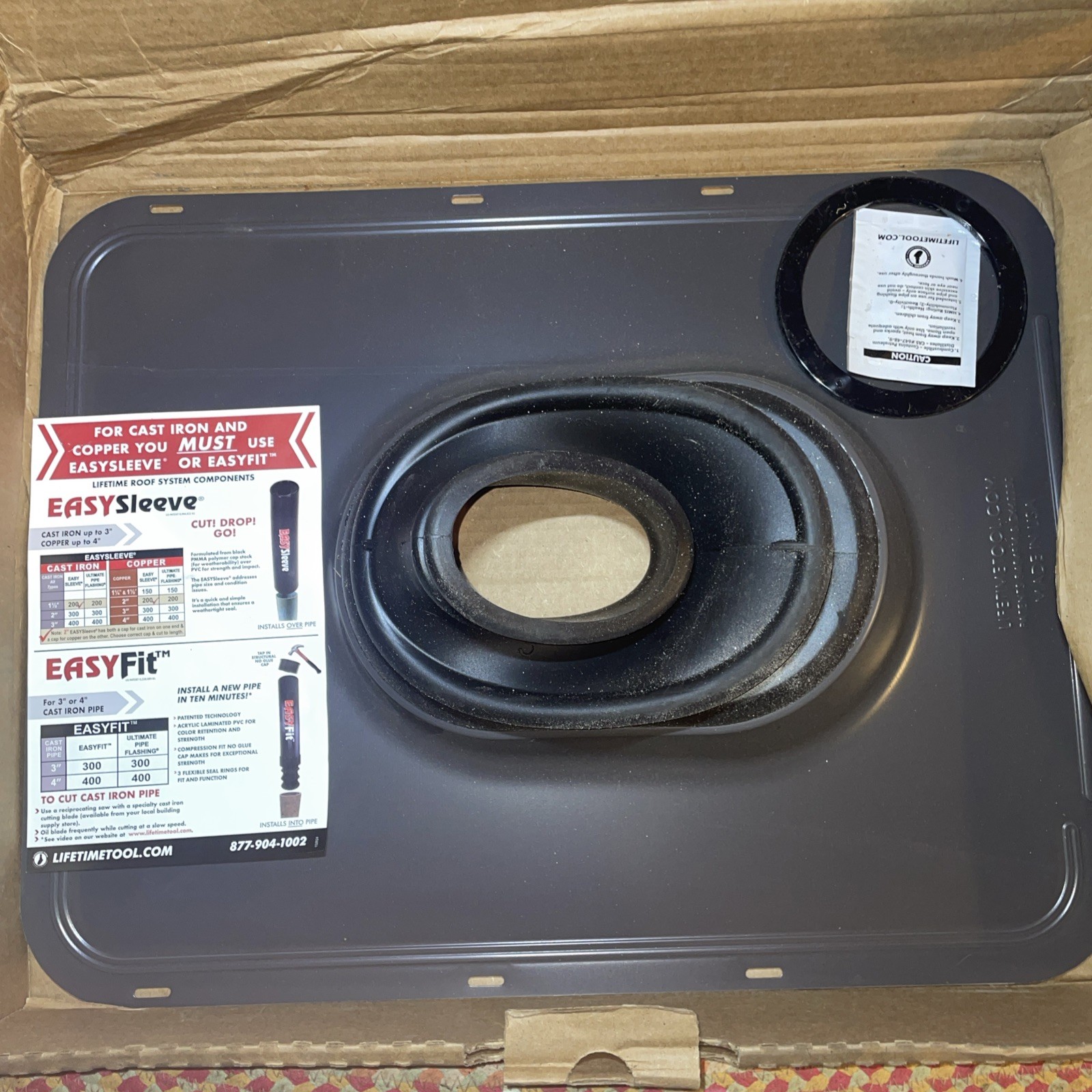 The Ultimate Pipe Flashing 3" Boot