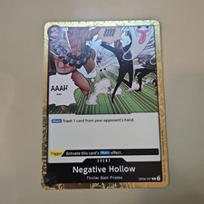 One Piece Negative Hollow (OP06-097/239) Wings of the Captain NM FOIL TCG CCG