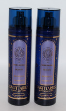 Set of 2 Bath  Body Works ZODIAC Collection Sagittarius Fine Fragrance Mist New