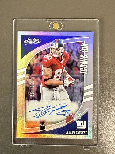 2025 Panini Absolute Jeremy Shockey Base (RAW)
