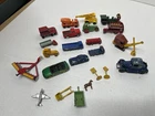 Vintage 1960s Mix Diecast Car Lot: Matchbox Lesney & Corgi Toys