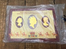 £5 Five Pounds Queen Elizabeth Ii 40th Anniversary Coronation Crown Mint Sealed