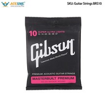 Gibson SAG-BRS10 Original Brass Acoustic Guitar Strings