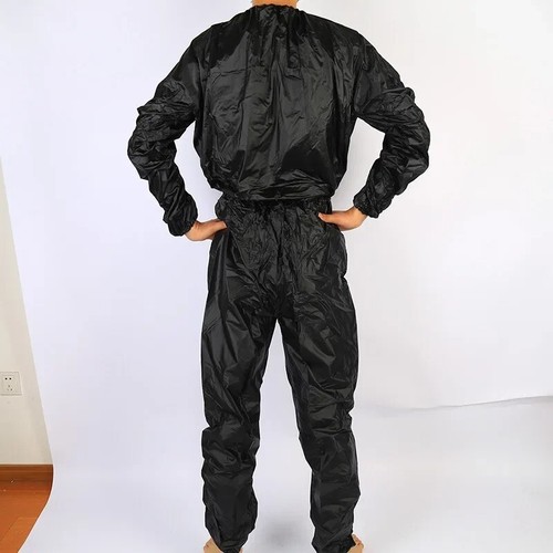 Sauna Suit Heavy Duty Fitness Weight Loss Sweat suit Exercise Gym Anti-Rip - Zdjęcie 7 z 12