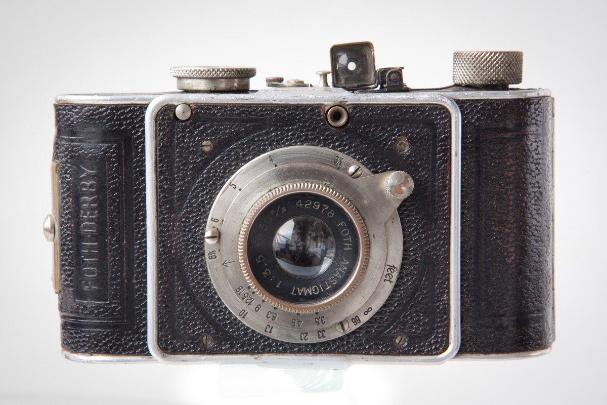 FOTH DERBY 127フィルムカメラ 1930's Foth Derby 127 Film Format Camera w/ Foth Anastigmat