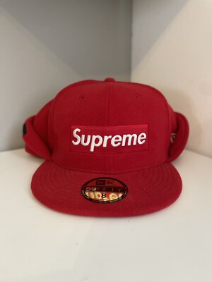 New Era x Supreme Polartec Earflap size 8